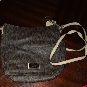 Michael Kors Signature Brown Crossbody Bag